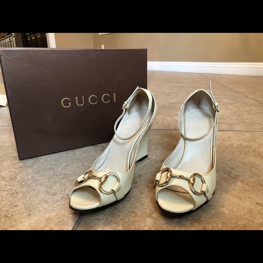 Gucci Sand pelle s cuoio Mystic White 7.5